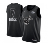 Youth Nike Miami Heat #7 Goran Dragic Swingman Black 2018 All-Star Game NBA Jersey