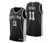 Men's San Antonio Spurs #11 Carter Bryant Black Icon Edition Stitched Basketball Jersey