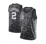 Women's Nike San Antonio Spurs #2 Kawhi Leonard Swingman Camo NBA Jersey - City Edition