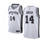 Youth Nike San Antonio Spurs #14 Danny Green Swingman White Home NBA Jersey - Association Edition