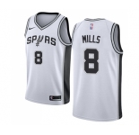 Youth Nike San Antonio Spurs #8 Patty Mills Swingman White Home NBA Jersey - Association Edition