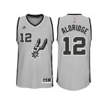 Youth San Antonio Spurs #12 LaMarcus Aldridge Black Stitched NBA Jersey