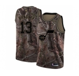 Men's Nike Utah Jazz #13 Tony Bradley Swingman Camo Realtree Collection NBA Jersey
