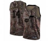 Men's Nike Utah Jazz #14 Jeff Hornacek Swingman Camo Realtree Collection NBA Jersey