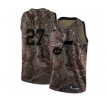 Men's Nike Utah Jazz #27 Rudy Gobert Swingman Camo Realtree Collection NBA Jersey