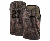 Men's Nike Utah Jazz #27 Rudy Gobert Swingman Camo Realtree Collection NBA Jersey