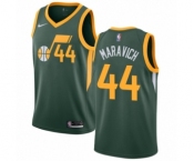 Men's Nike Utah Jazz #44 Pete Maravich Green Swingman Jersey - Earned Edition