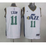 nba utah jazz #11 exum white