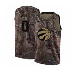 Men's Nike Toronto Raptors #0 C.J. Miles Swingman Camo Realtree Collection NBA Jersey