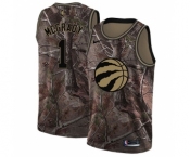 Men's Nike Toronto Raptors #1 Tracy Mcgrady Swingman Camo Realtree Collection NBA Jersey