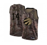 Men's Nike Toronto Raptors #14 Danny Green Swingman Camo Realtree Collection NBA Jersey