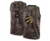 Men's Nike Toronto Raptors #2 Kawhi Leonard Swingman Camo Realtree Collection NBA Jersey