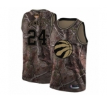Men's Toronto Raptors #24 Norman Powell Swingman Camo Realtree Collection 2019 Basketball Finals Bound Jersey