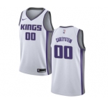 Men's Nike Sacramento Kings #00 Willie Cauley-Stein Swingman White NBA Jersey - Association Edition