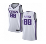 Men's Nike Sacramento Kings #88 Nemanja Bjelica Swingman White NBA Jersey - Association Edition
