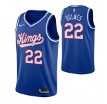 Men's Sacramento Kings #22 Richaun Holmes Blue 2019-20 Hardwood Classics Jersey