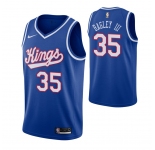 Men's Sacramento Kings #35 Marvin Bagley III Blue 2019-20 Hardwood Classics Jersey