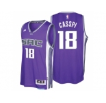 Sacramento Kings #18 Omri Casspi 2016-17 Seasons Purple City Road New Swingman Jersey