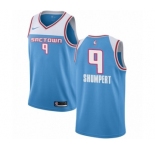 Women's Nike Sacramento Kings #9 Iman Shumpert Swingman Blue NBA Jersey - 2018-19 City Edition