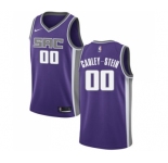 Youth Nike Sacramento Kings #00 Willie Cauley-Stein Swingman Purple Road NBA Jersey - Icon Edition