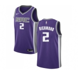 Youth Nike Sacramento Kings #2 Mitch Richmond Swingman Purple Road NBA Jersey - Icon Edition