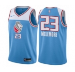 Youth Nike Sacramento Kings #23 Ben McLemore Swingman Blue NBA Jersey - City Edition