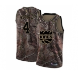 Youth Nike Sacramento Kings #4 Chris Webber Swingman Camo Realtree Collection NBA Jersey