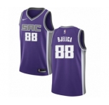 Youth Nike Sacramento Kings #88 Nemanja Bjelica Swingman Purple NBA Jersey - Icon Edition