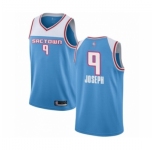 Youth Sacramento Kings #9 Cory Joseph Swingman Blue Basketball Jersey 2018 -19 City Edition