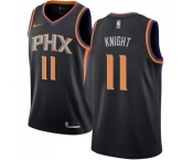 Men's Nike Phoenix Suns #11 Brandon Knight Swingman Black Alternate NBA Jersey Statement Edition