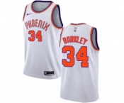 Men's Nike Phoenix Suns #34 Charles Barkley Swingman NBA Jersey - Association Edition