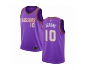 Men's Phoenix Suns #10 Ty Jerome Authentic Purple Basketball Jersey 2018 -19 City Edition