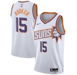 Men's Phoenix Suns #15 Devin Booker White 2026 Association Edition Stitched Basketball Jersey