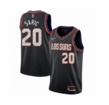 Men's Phoenix Suns #20 Dario Saric Swingman Black Basketball Jersey 2019-20 City Edition