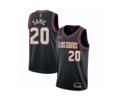 Men's Phoenix Suns #20 Dario Saric Swingman Black Basketball Jersey 2019-20 City Edition