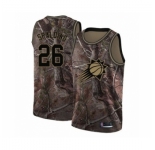 Men's Phoenix Suns #26 Ray Spalding Swingman Camo Realtree Collection Basketball Jersey