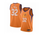 Men's Phoenix Suns #32 Shaquille O'Neal Authentic Orange Finished Basketball Jersey - Statement Edition