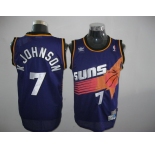 nba phoenix suns #7 k johnson blue