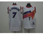 nba phoenix suns #7 k johnson white