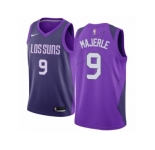 Women Nike Phoenix Suns #9 Dan Majerle Swingman Purple NBA Jersey - City Edition