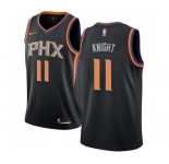 Women's Nike Phoenix Suns #11 Brandon Knight Authentic Black Alternate NBA Jersey Statement Edition