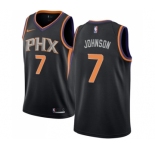 Women's Nike Phoenix Suns #7 Kevin Johnson Authentic Black Alternate NBA Jersey Statement Edition
