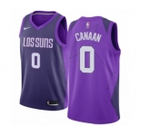Youth Nike Phoenix Suns #0 Isaiah Canaan Swingman Purple NBA Jersey - City Edition