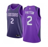 Youth Nike Phoenix Suns #2 Elfrid Payton Swingman Purple NBA Jersey - City Edition