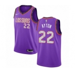 Youth Nike Phoenix Suns #22 Deandre Ayton Swingman Purple NBA Jersey - 2018-19 City Edition