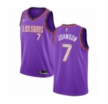 Youth Nike Phoenix Suns #7 Kevin Johnson Swingman Purple NBA Jersey - 2018-19 City Edition