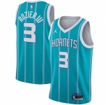 Men's Charlotte Hornets #3 Terry Rozier III Jordan Brand Teal 2020-21 Swingman Jersey