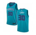 Men's Nike Jordan Charlotte Hornets #30 Dell Curry Swingman Teal NBA Jersey - Icon Edition