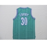 nba new orleans hornets #30 curry green(stripe)[curry]