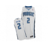 Men Adidas Orlando Magic #2 Elfrid Payton Authentic White Home NBA Jersey
